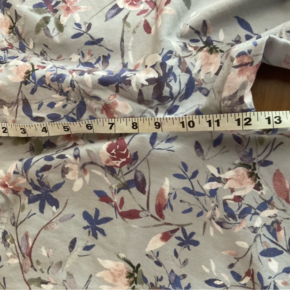 NWT Gloria Vanderbilt Floral Jeans Size 8 Long - Picture 5 of 5